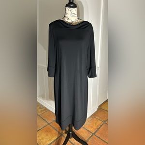 Dennis Basso Black Dress - size Medium
